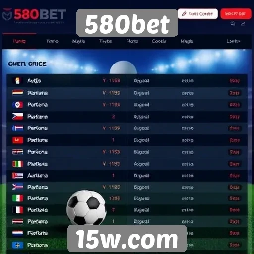 580bet oferece diversas opções de apostas esportivas