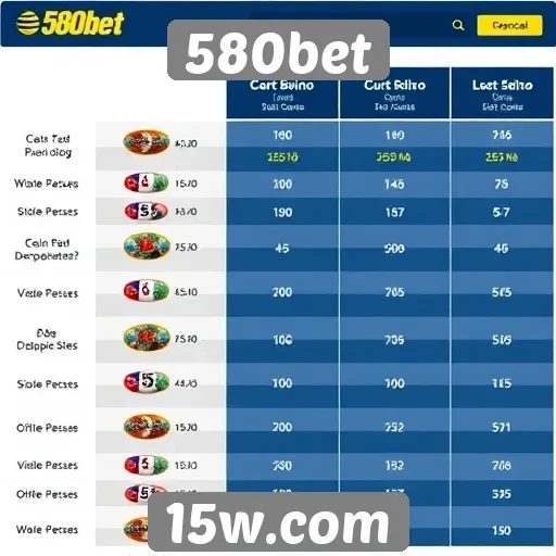 Análise das ofertas de jogos no site 580bet